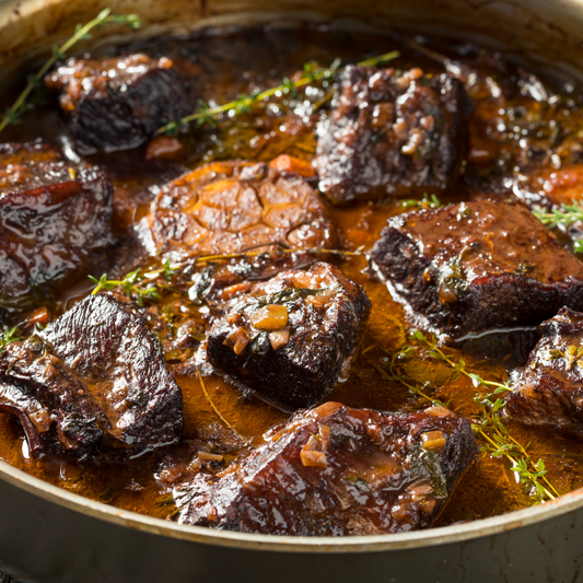 Image of garlic butter instant pot short ribs