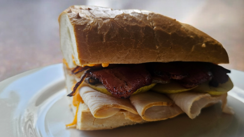 Turkey Bacon Cheddar Melt Sandwiches