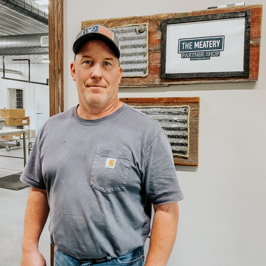 Country Butcher Shop sells brats, chops, grilling collections, and more. Picture of Joel Sonnek, owner of Country Butcher Shop.