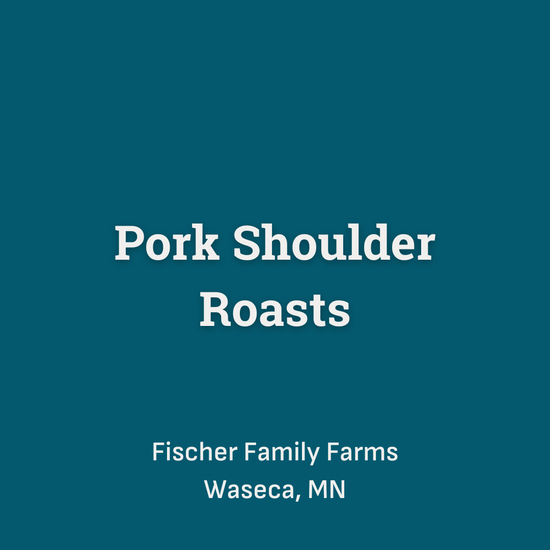 Pork Shoulder Roasts from Fischer Family Farms