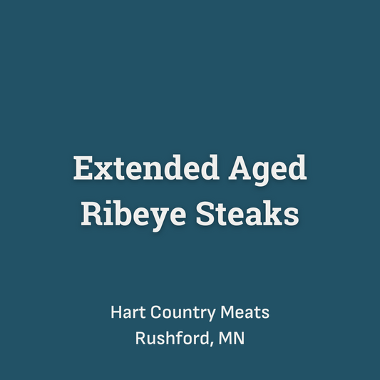 Extended Aged Ribeye Steaks Box from Hart Country Meats