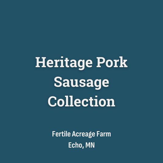 Heritage Pork Sausage Collection