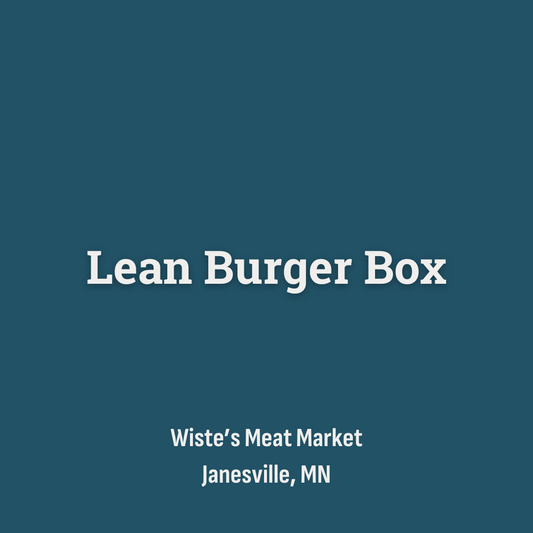 Lean Burger Box