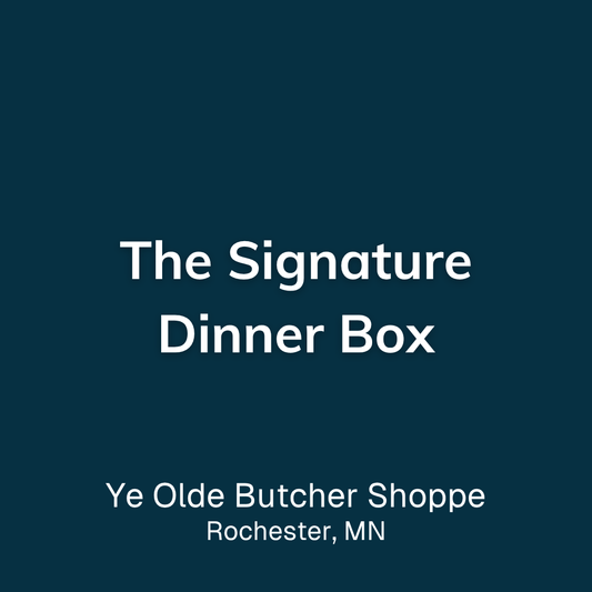The Signature Dinner Box from Ye Olde Butcher Shoppe