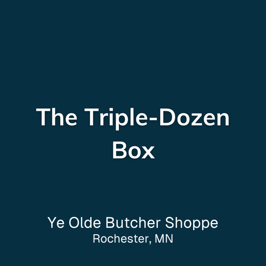 The Triple Dozen Box from Ye Olde Butcher Shoppe